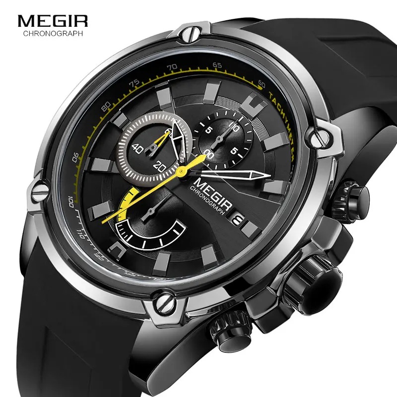 Megir Montre pour Hommes 2086