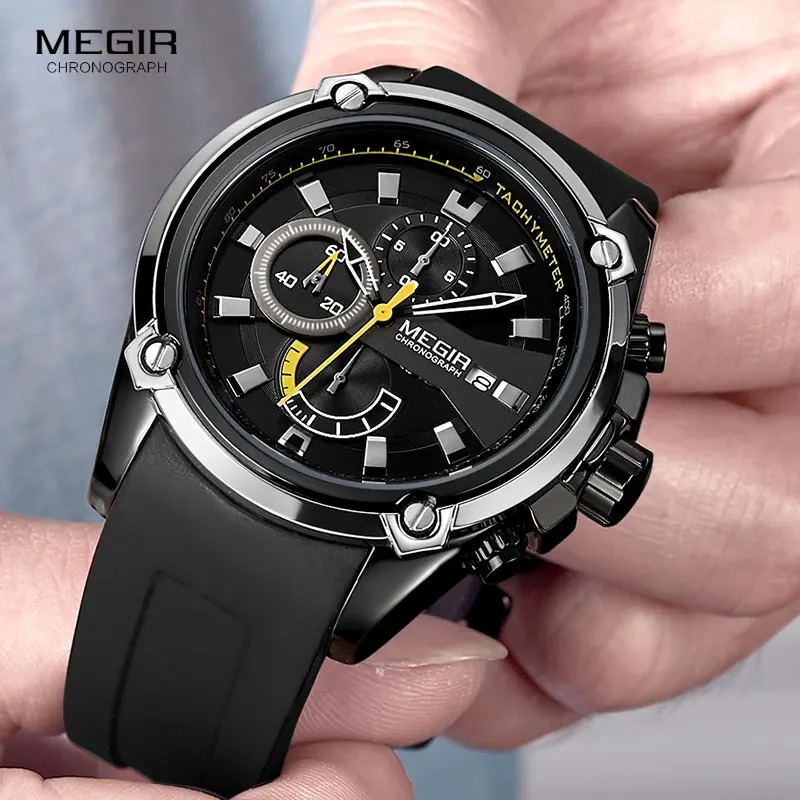 Megir Montre pour Hommes 2086