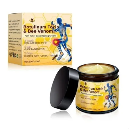 Crème thérapeutique au venin d'abeille pour les articulations et les Soulagement des os  60g