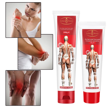 Aichun Beauty SOULAGEMENT RAPIDE Pour un soulagement rapide des douleurs musculaires et articulaires - 100G