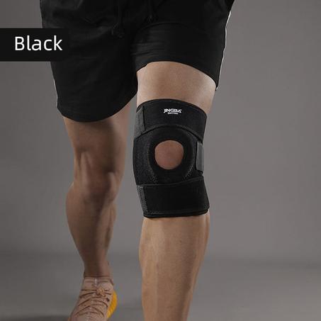 دعم بلا حدود: استعد قوتك وحركتك مع دعامة الركبة باللون الأسود