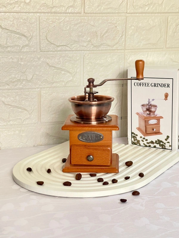 ☕ Moulin "L'Ancien" – Redécouvrez le Vrai Goût du Café Frais