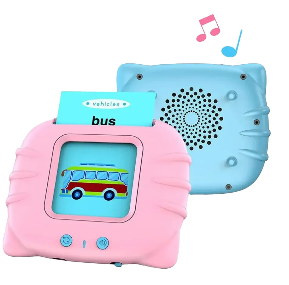 🧠 Jouet Éducatif Interactif – Cartes Parlantes Arabe & Français