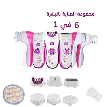 آلة إزالة الشعر وماكينة الحلاقة 6 في 1 من براونز