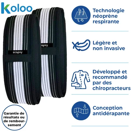 Ceinture de maintien bas du dos et hanches