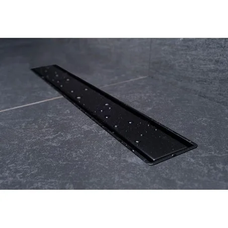 RLIFE CANIVEAU DE DOUCHE 06 CM NOIR