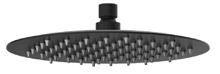 ROBIMED POMME DE DOUCHE ROND 25 CM NOIR R60012N