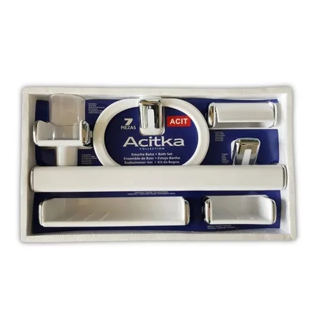 ACITKA ACCESSOIRES DE SALLE DE BAIN 7 PIECES