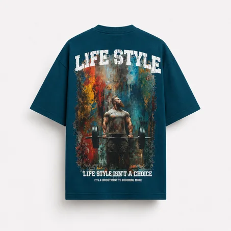 Strength Never Quits Oversized Tee
