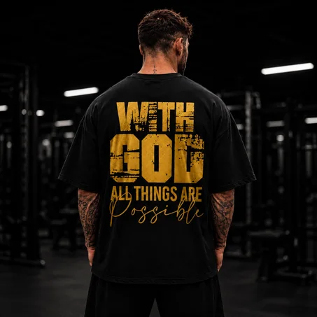 LIFE STYLE — NEW DROP | “WITH GOD ALL THINGS ARE POSSIBLE”