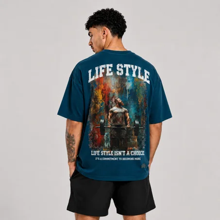 Strength Never Quits Oversized Tee
