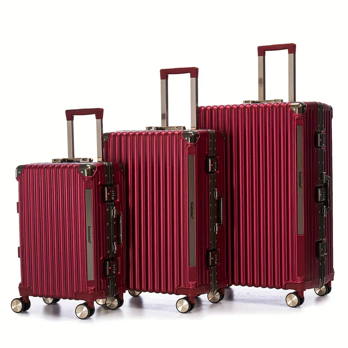 3 Valise Rigide Premium Polycarbonate Magnesium