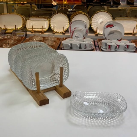 Pack d’assiettes en verre