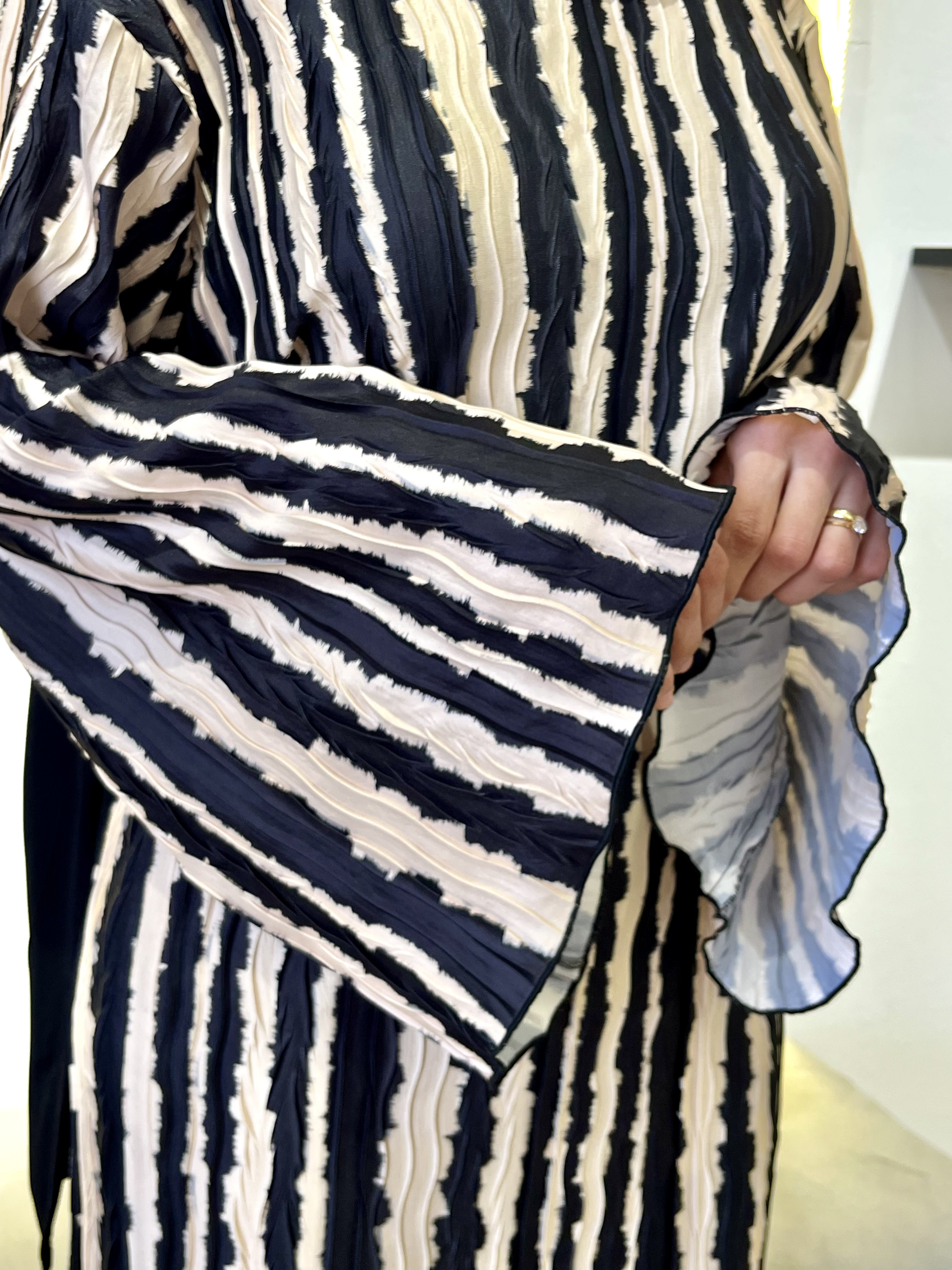 Robe plissée