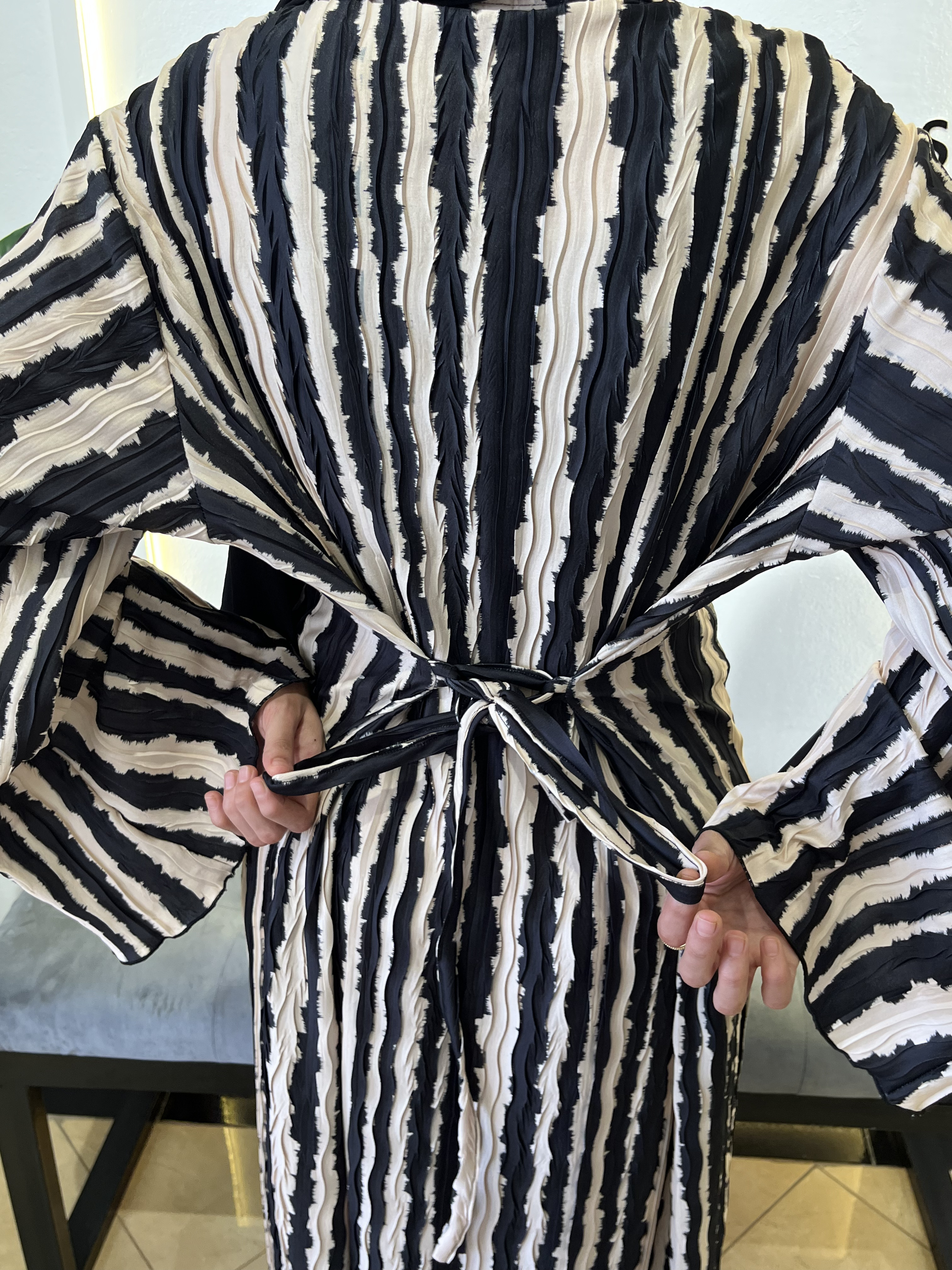 Robe plissée