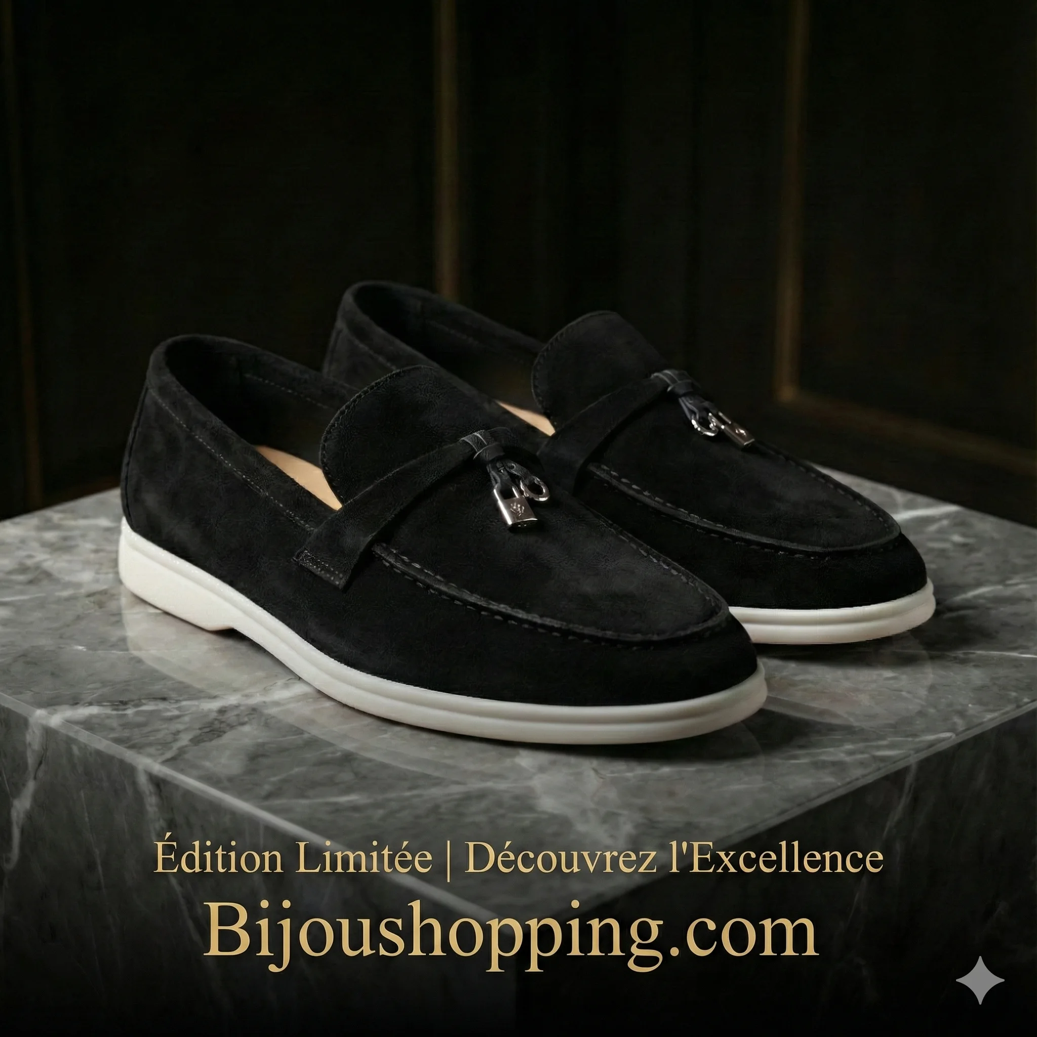 Mocassins Italiens Daim 