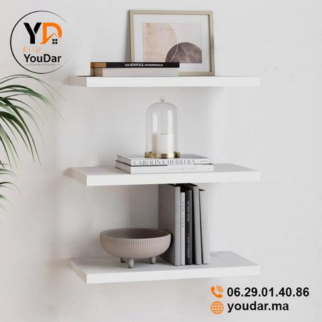 3رفوف عائم فقط ب199 درهم + توصيل مجاني