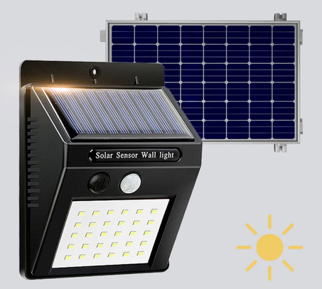انارة جدارية بالطاقة الشمسية