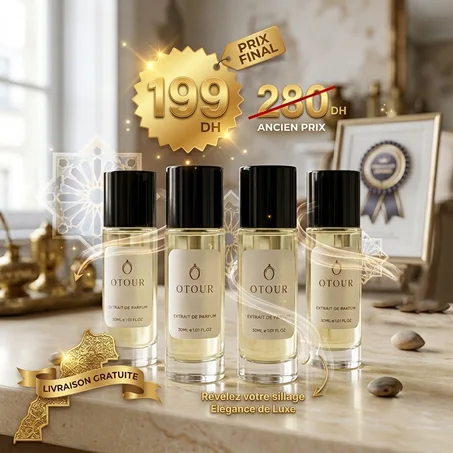 Pack 4 parfums pour été