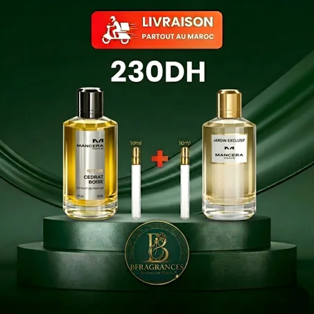 Pack Mancera parfum de niche 2×10ml