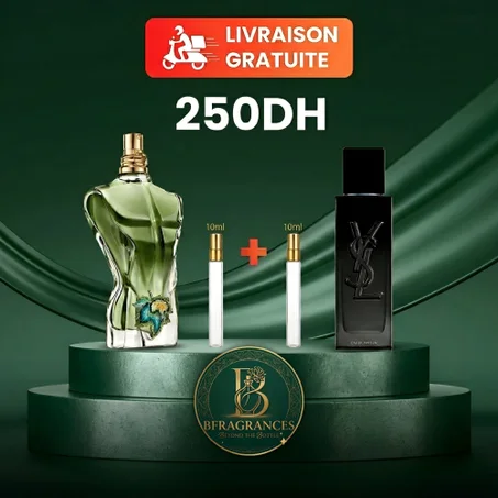 Pack 2×10ml Paradise garden + Myself YSL edp