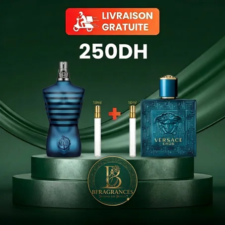 pack 2×10ml Ultra male+ Versace Eros edp