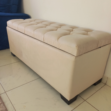 Pouf Rangement rectangulaire