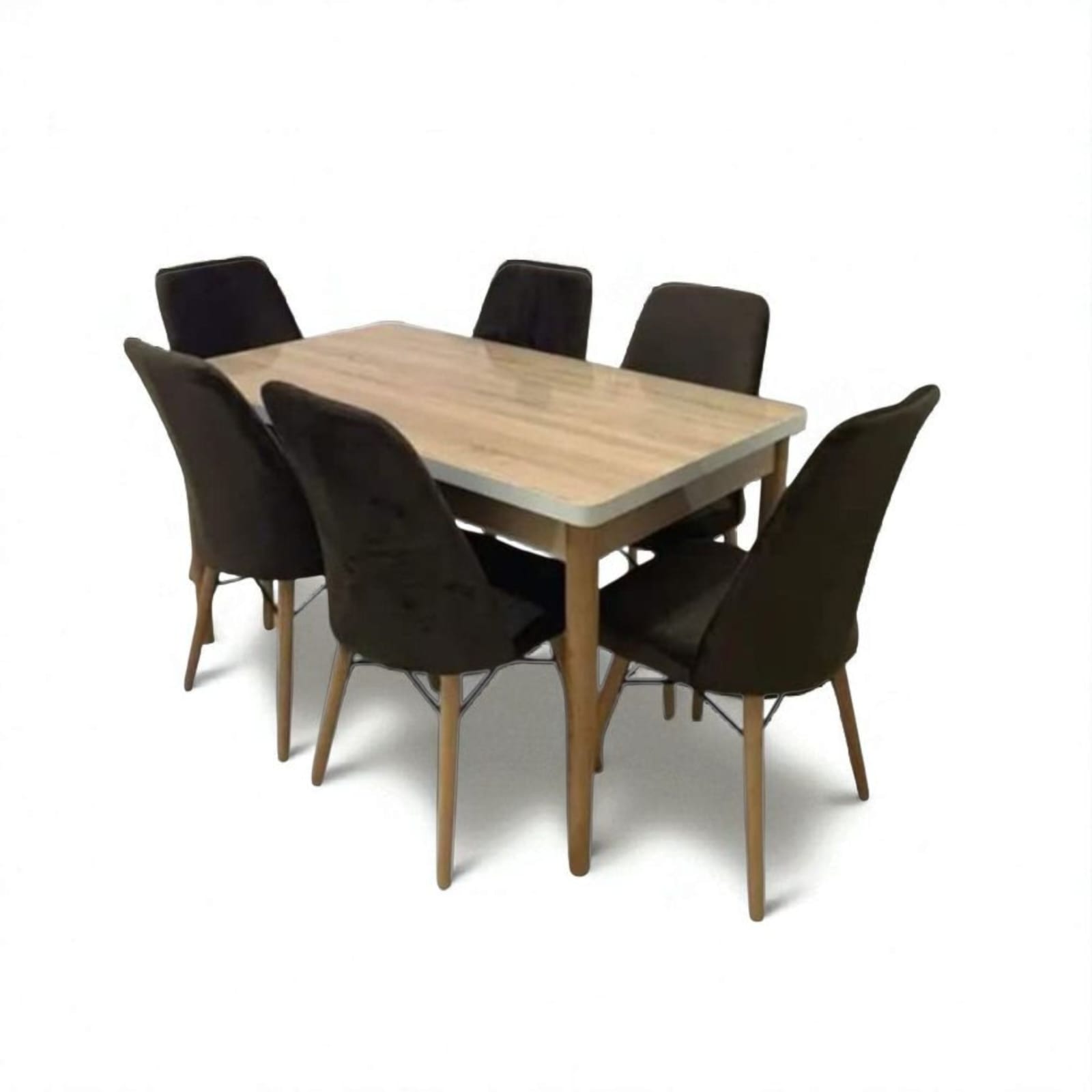 طاولة الطعام راقية مع  6 كراسي