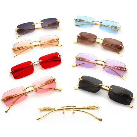 Lunettes de soleil percées jaguar