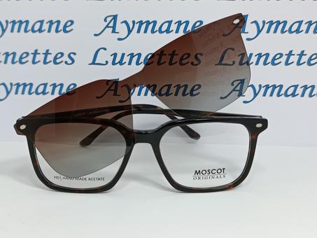 Monture pour lunette a clips 2 en 1 de la marque moscot