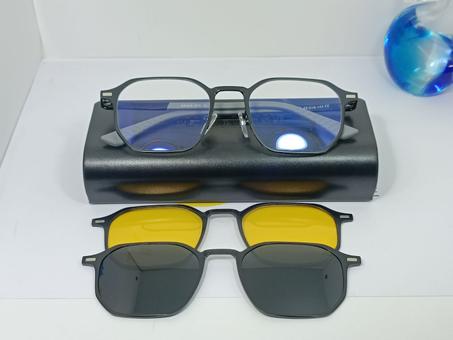 نظارات كليبس 3 في 1 ضد الأشعة الزرقاء و أشعة الشمس و السياقة الليلة للرجال و النساء