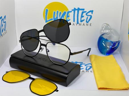 نظارات كليبس 3 في 1 ضد الأشعة الزرقاء و أشعة الشمس و السياقة الليلة للرجال و النساء