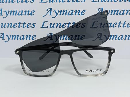 Monture pour lunette a clips 2 en 1 de la marque moscot