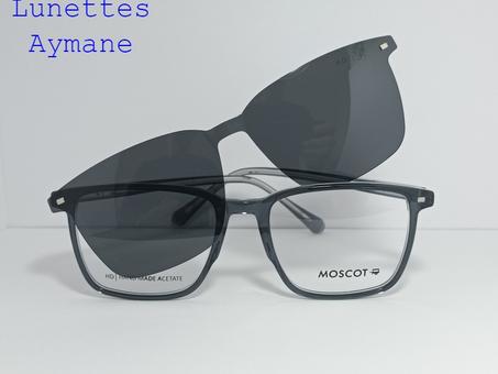Monture pour lunette a clips 2 en 1 de la marque moscot