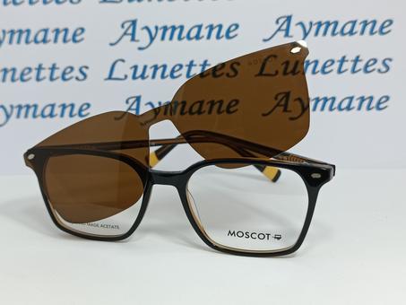 Monture pour lunette a clips 2 en 1 de la marque moscot