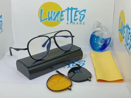 نظارات كليبس 3 في 1 ضد الأشعة الزرقاء و أشعة الشمس و السياقة الليلة للرجال و النساء