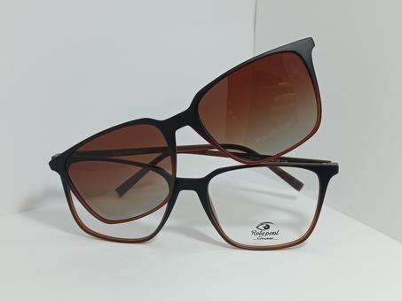 Monture pour lunette a clips 2 en 1 marque Roly pool