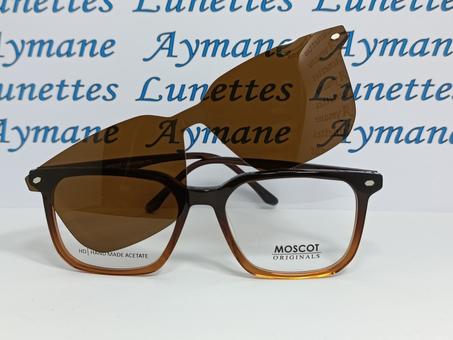 Monture pour lunette a clips 2 en 1 de la marque moscot