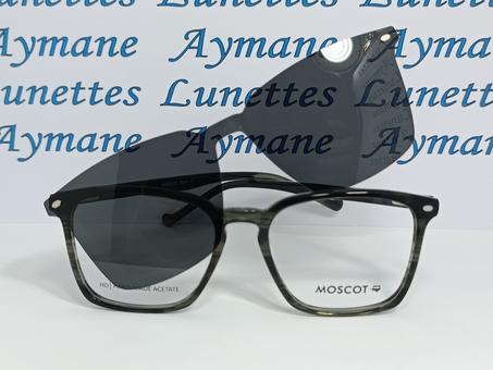 Monture pour lunette a clips 2 en 1 de la marque moscot