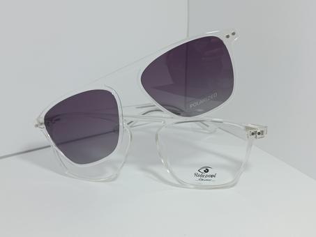 Monture pour lunette a clips 2 en 1 marque Roly pool