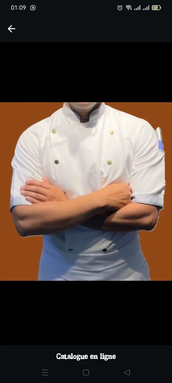 Veste Épure Blanche