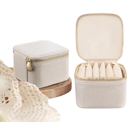 الحقيبة الجلدية لتخزين المجوهرات