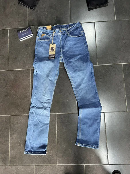 Jeans moto avec protections