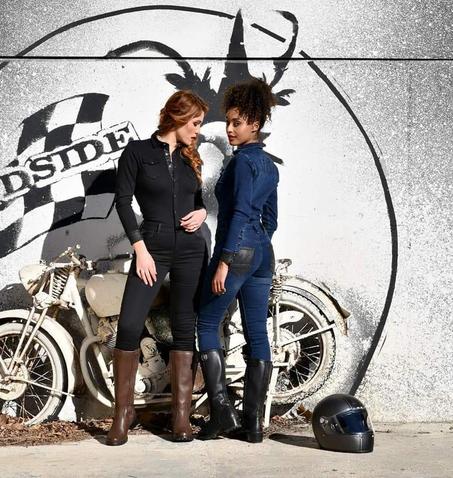 Combinaison moto overlap