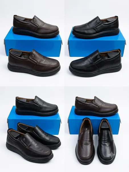 Chaussures en cuir véritable