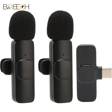 Double Micro cravate sans fil K9 (Type C)