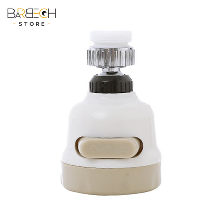 Tête de robinet mobile 360°