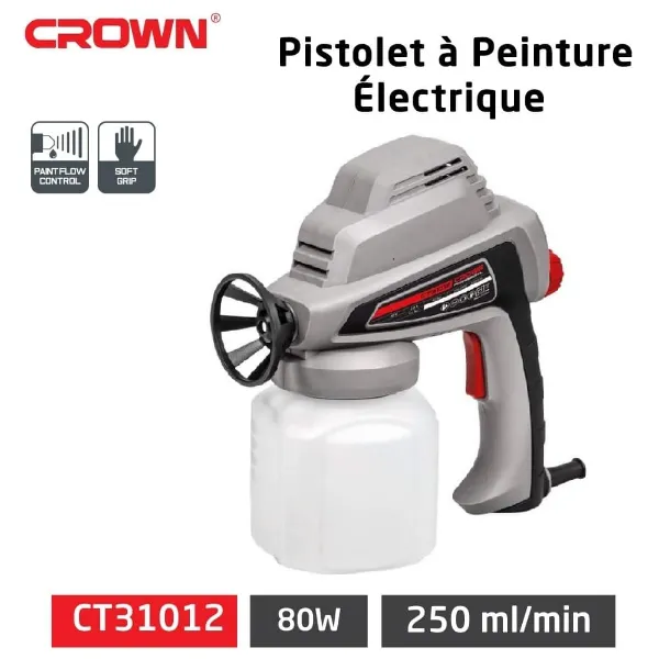 مسدس الطلاء الكهربائي الأصلي من CROWN