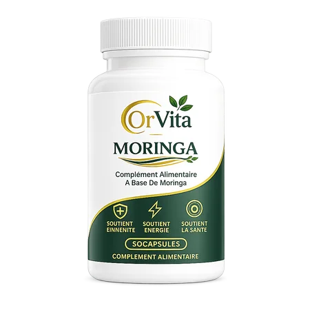 OrVita Moringa – مكمل غذائي طبيعي لتعزيز الصحة والطاقة