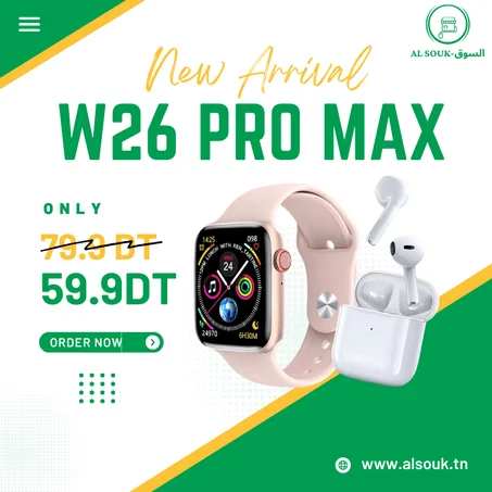 Smartwatch w26 pro max